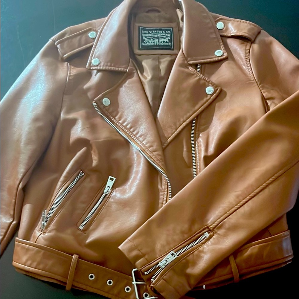 Levi's vegan leather jacket